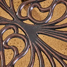 Load image into Gallery viewer, Christopher Knight Home Haitian Cast Aluminum Outdoor Dining Set, 7-Pcs Set, Copper