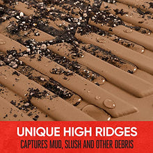 Load image into Gallery viewer, Motor Trend 923-BG Beige FlexTough Contour Liners-Deep Dish Heavy Duty Rubber Floor Mats for Car SUV Truck & Van-All Weather Protection Trim to Fit Most Vehicles(Tan Beige)