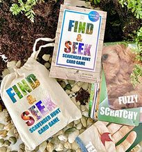 Load image into Gallery viewer, Hapinest Find and Seek Scavenger Hunt Outdoor Indoor Card Game for Kids