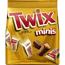 Load image into Gallery viewer, TWIX Caramel Minis Size Chocolate Cookie Bar Candy 9.7-Ounce Bag (Package May Vary)
