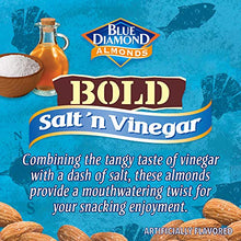 Load image into Gallery viewer, Blue Diamond Almonds Bold Favorites Variety Pack - Salt 'n Vinegar, Habanero BBQ, & Wasabi & Soy Sauce, Bold Variety Pack, 16 Ounce (Pack of 3)