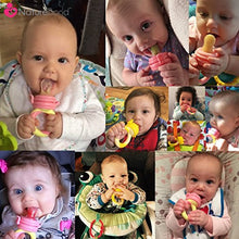 Load image into Gallery viewer, NatureBond Baby Food Feeder/Fruit Feeder Pacifier (2 Pack) - Infant Teething Toy Teether | Includes Additional Silicone Sacs