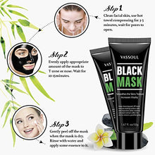 Load image into Gallery viewer, VASSOUL Blackhead Remover Mask, Peel Off Blackhead Mask, Black Mask - Deep Cleansing Facial Mask for Face & Nose