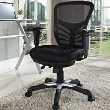 Load image into Gallery viewer, Modway Articulate Ergonomic Mesh Office Chair in Black