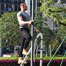 Load image into Gallery viewer, 16.5FT Telescoping Extension Ladder 2-in-1,Multi-Purpose Aluminum Telescopic Ladders for Easy Storage