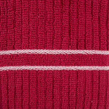 Load image into Gallery viewer, Ribbed Terry Kitchen Dish Towels (16x26" Set of 6 - Assorted Red & White) Absorbent & Durable for Wiping Down Countertops, Dusting, or Drying Dishes
