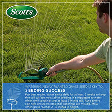 Load image into Gallery viewer, Scotts Turf Builder Grass Seed Zoysia Grass Seed and Mulch, 5 lb. - Full Sun and Light Shade - Thrives in Heat & Drought - Grows a Tough, Durable, Low-Maintenance Lawn - Seeds up to 2,000 sq. ft.