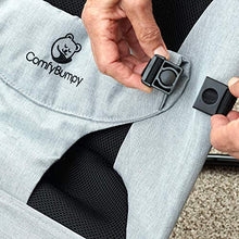 Load image into Gallery viewer, Ergonomic Baby Bouncer Seat - Bonus Travel Carry Case Included - Safe, Portable Rocker Chair with Adjustable Height Positions - Infant Sleeper Bouncy Seat Perfect for Newborn Babies by ComfyBumpy