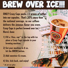 Load image into Gallery viewer, Crazy Cups Flavored Single-Serve Coffee for Keurig K-Cups Machines, Decaf Cinnamon French Toast, 22 Count