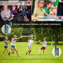 Load image into Gallery viewer, Walkie Talkies for Kids 22 Channel 2 Way Radio 3 Miles Long Range Handheld Walkie Talkies Durable Toy Best Birthday Gifts for 6 Year Old Boys and Girls fit Adventure Game Camping (Blue Camo 1)
