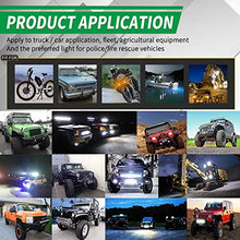 Load image into Gallery viewer, CO LIGHT LED Flood Lights Pods 2pcs 4inch 48W Flood Beam Fog Lights for Motorcycle ATV LED Work Light for Truck SUV UTV Boat Tractor Forklift 3 Years After-sale, 914Z-Flood-2pcs