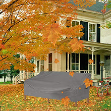 Load image into Gallery viewer, Vailge Heavy Duty Patio Sofa Cover, 100% Waterproof 3-Seater Outdoor Sofa Cover,Lawn Patio Furniture Covers with Air Vent and Handle,60" Wx 35" Dx 35" H,Grey