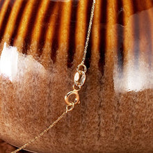 Load image into Gallery viewer, Ross-Simons Italian 14kt Yellow Gold Textured Love Knot Necklace