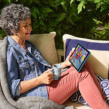 Load image into Gallery viewer, Fire HD 10 Tablet (64 GB, Plum, With Special Offers) + Amazon Standing Case (Plum) + 15W USB-C Charger