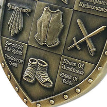 Load image into Gallery viewer, AtSKnSK Put On The Whole Armor of God Challenge Coin Eph 6:13-17 3D Commemorative Collection Item