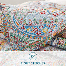 Load image into Gallery viewer, Bedsure 3-Piece Bohemia Paisley Pattern Queen Size Bedspread(90x96 inches), Lightweight Coverlet Quilt for Spring and Summer,1 Quilt and 2 Pillow Shams