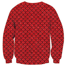 Load image into Gallery viewer, Goodstoworld Tacky Ugly Christmas Sweater Hip Hop Sweatshirts Juniors Girls Boys Jumper 3D Sex Bra Printing Shirts Xmas Holiday Tacky Hoodie for Women Men Size Red XXL