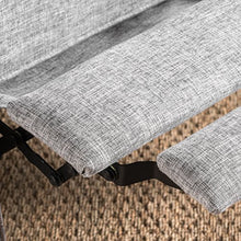 Load image into Gallery viewer, Christopher Knight Home Mervynn Mid-Century Modern Fabric Recliners, 2-Pcs Set, Light Grey Tweed