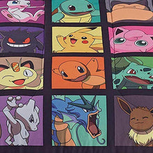 Load image into Gallery viewer, Pokémon, "Kanto Favorites" Twin Bed in a Bag Set, 64" x 86", Multi Color