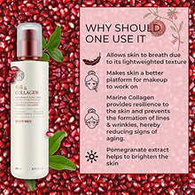 Load image into Gallery viewer, The Face Shop Pomegranate & Collagen Volume Lifting Emulsion | Deep Revitalizing Emulsion for Moisture Barrier Strengthening | Plump & Smoothen Your Skin, 4.7 Fl Oz