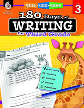 Load image into Gallery viewer, 180 Days of Practice - 3rd Grade Workbook Set - Includes 4 Assorted Third Grade Workbooks for Daily Practice in Reading, Math, Writing, and Grammar Skills