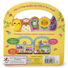 Load image into Gallery viewer, Happy & Hoppy - Children's Flip-a-Flap Activity Board Book for Easter Baskets and Springtime Fun, Ages 1-5