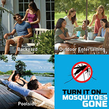 Load image into Gallery viewer, Thermacell Patio Shield Mosquito Repellent Metal Edition, Obsidian; Easy to Use, Highly Effective; Provides 12 Hours of DEET-Free Backyard Mosquito Repellent; Scent-Free, No Spray, No Smoke, Cordless