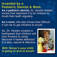 Load image into Gallery viewer, Tanner's Tasty Paste Cha Cha Chocolate - Anticavity Fluoride Children’s Toothpaste/Great Tasting, Safe, and Effective Chocolate Flavored Toothpaste for Kids (4.2 oz.)