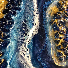 Load image into Gallery viewer, MEYSPRING Tropical Blue Epoxy Resin Color Pigment - 50 Grams - Great for Resin Art, Epoxy Resin, and UV Resin- Mica Powder for Epoxy Resin