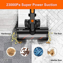 Load image into Gallery viewer, INSE Cordless Vacuum Cleaner 23KPa Powerful Suction with 250W Digital Motor, Handheld Stick Vacume Lightweight Quiet Rechargeable 2500mAh for Hardwood Floor Carpet Pet Hair Car - S600