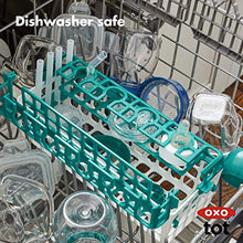 Load image into Gallery viewer, OXO Tot Dishwasher Basket for Bottle Parts & Accessories, Teal