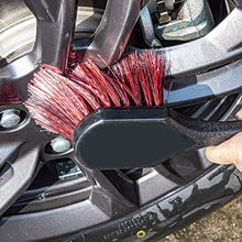 Load image into Gallery viewer, bzczh Tire and Wheel Brush, Dense Bristle, Rim Brush,Extra Auto Detailing Brush, Clean Dirty Wheels and Tire Dirt, Easy to Carry for Scrubbing