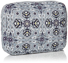 Load image into Gallery viewer, Vera Bradley womens Cotton Cord Organizer Tech Accessory, Plaza Tile - Recycled Cotton, One Size US