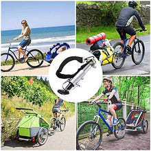Load image into Gallery viewer, JAOK Universal Bicycle Trailer Hitch,Bike Trailer Coupler Attachment Hitch Quick Release Steel Linker Connector for Child Pet Cargo Bike Trailers