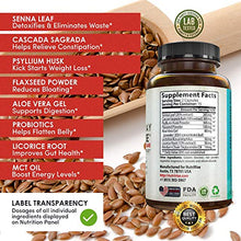 Load image into Gallery viewer, Colon Cleanser Detox for Weight Loss. 15 Day Fast-Acting Extra-Strength Cleanse with Probiotic & Natural Laxatives for Constipation Relief & Bloating Support. 30 Detox Pills to Detoxify & Boost Energy