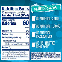 Load image into Gallery viewer, Capri Sun Pacific Cooler Mixed Fruit Naturally Flavored Kids Juice Drink Blend (10 ct Box, 6 fl oz Pouches)