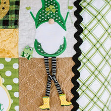 Load image into Gallery viewer, Kimberbell Bench Pillows Machine Embroidery (Luck O' The Gnome)