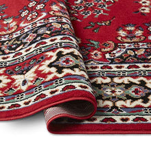Load image into Gallery viewer, Home Dynamix Premium Sakarya Traditional Medallion Border Area Rug, Claret, 7'8"x10'7" Rectangle