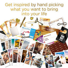 Load image into Gallery viewer, Magnificent101 Vision Board Kit - Create a Board of Your Ambitions with +60 Vision Board Supplies. Use The Power of Intention and Visualization to Achieve Your Dreams