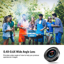 Load image into Gallery viewer, (2020 New Upgraded) Phone Camera Lens, 3 in 1 Cell Phone Lens Kit for iPhone, Samsung, 180°Fisheye Lens, 0.6X Wide Angle Lens, 15X Macro Lens, for TIK Tok Video, Live Show, Video Chat, Vlog, etc