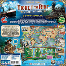 Load image into Gallery viewer, Ticket to Ride Rails & Sails Board Game | Family Board Game | Board Game for Adults and Family | Train Game | Ages 10+ | For 2 to 5 players | Average Playtime 60-120 minutes | Made by Days of Wonder