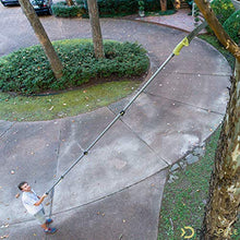 Load image into Gallery viewer, DocaPole 7-30 Foot Telescoping Extension Pole + GoSaw Attachment Pruning Pole Saw; Extendable Limb Saw and Trimmer For Tree Pruning on Branches Less than 2" Diameter; Includes Feather Duster
