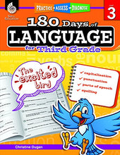 Load image into Gallery viewer, 180 Days of Practice - 3rd Grade Workbook Set - Includes 4 Assorted Third Grade Workbooks for Daily Practice in Reading, Math, Writing, and Grammar Skills