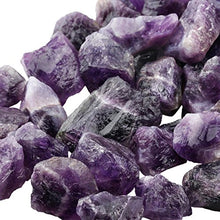 Load image into Gallery viewer, rockcloud 1 lb Natural Crystals Raw Rough Stones for Cabbing,Tumbling,Cutting,Lapidary,Polishing,Reiki Crytsal Healing,Amethyst