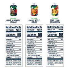Load image into Gallery viewer, Gerber Organic 2nd Foods, Fruit & Veggie Variety Pack Pureed Baby Food, 3.5 Ounce Pouch, 18 Count (Packaging May Vary)