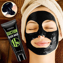 Load image into Gallery viewer, Vassoul Blackhead Remover Mask, Peel Off Blackhead Mask, Black Mask - Deep Cleansing Facial Mask for Face & Nose