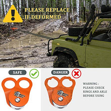 Load image into Gallery viewer, TICONN 10 Ton Winch Snatch Block Towing Pulley Blocks 22,000 LBS Capacity, Offroad Recovery Accessory for Truck, Tractor, ATV & UTV