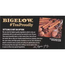Load image into Gallery viewer, Bigelow Vanilla Chai Black Tea, Caffeinated, 20 Count (Pack of 6), 120 Total Tea Bags