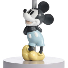 Load image into Gallery viewer, Lambs & Ivy Disney Baby Moonlight Mickey Mouse Lamp with Shade & Bulb - Gray