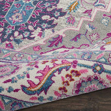 Load image into Gallery viewer, Nourison PSN20 Passion Persian Colorful Light Grey/Pink Area Rug 8' X 10'